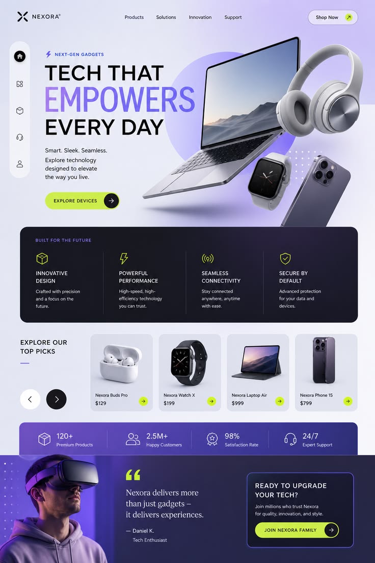 Landing Page